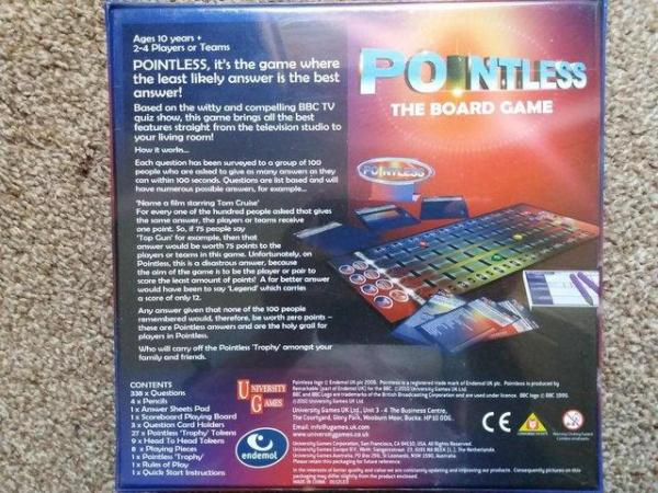 Image 3 of Pointless - The Board Game, as seen on TV