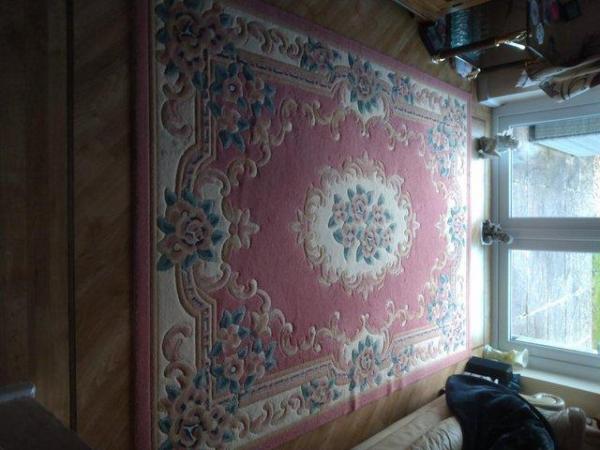Image 3 of Pink  Traditional Rug 100% Berclon