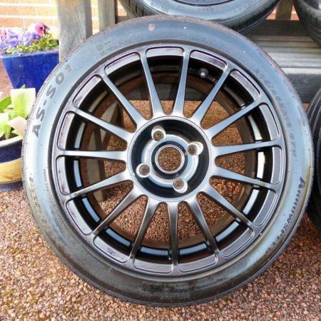 Image 6 of 16" Alloy Wheels with Tyres x4 - Team Dynamics Monza ET15
