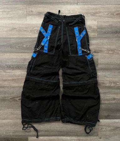 Image 2 of Y2K Tripp Rave chained link pants