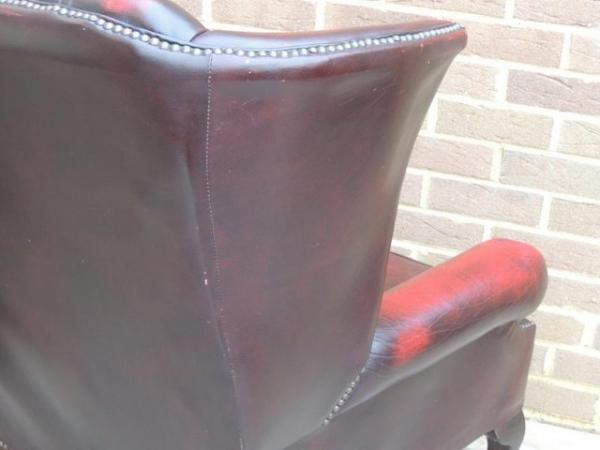 Image 21 of Chesterfield Vintage Queen Anne Armchairs (UK Delivery)