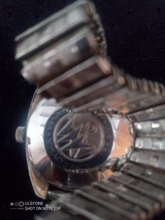 Image 2 of Vintage Swiss Watch. Cyma Diving Star, Autorotor automatic