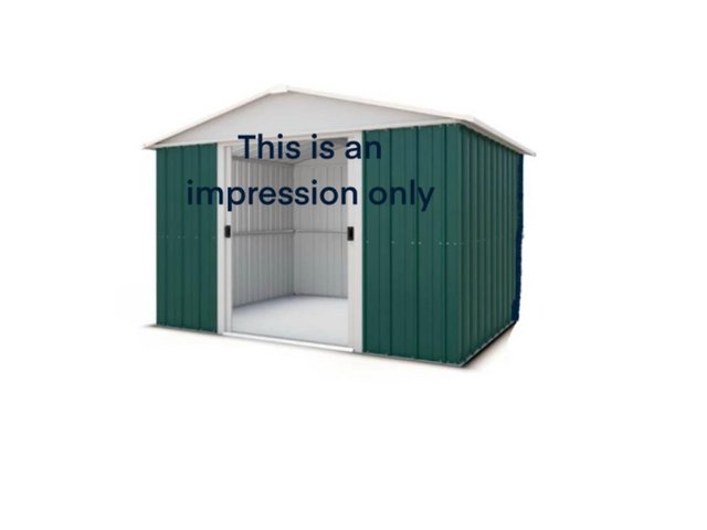 Preview of the first image of Yardmaster 10x8 Metal Shed.