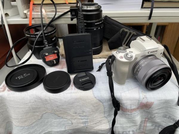 Image 3 of Canon m50and accessories.