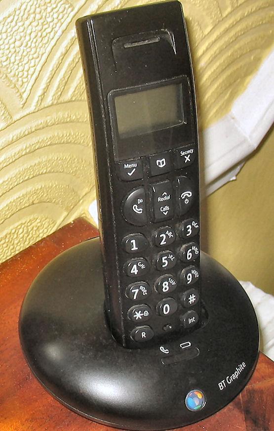 Preview of the first image of BT Digital Cordless Phone with cables and wires and bateries.