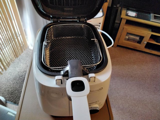 Preview of the first image of DeLonghi deep fat fryer. Used but in as new condition..