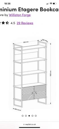 Image 2 of Bookcase, shelving unit