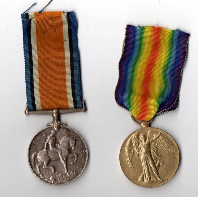 Preview of the first image of WWI MEDALS..