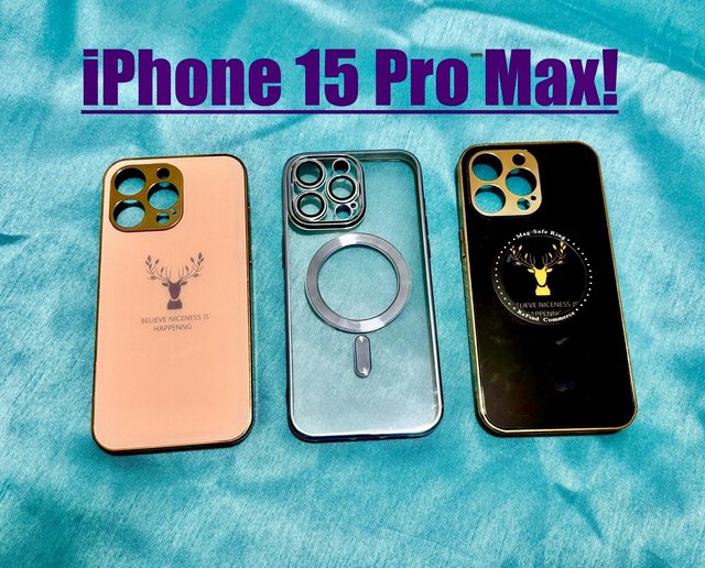 Preview of the first image of Apple Phone 15 Pro Max Mobile Phone Cover / protective case.
