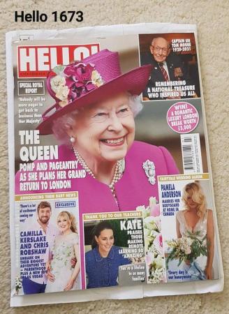Image 1 of Hello 1673 - The Queen - Grand Plan to Return to London
