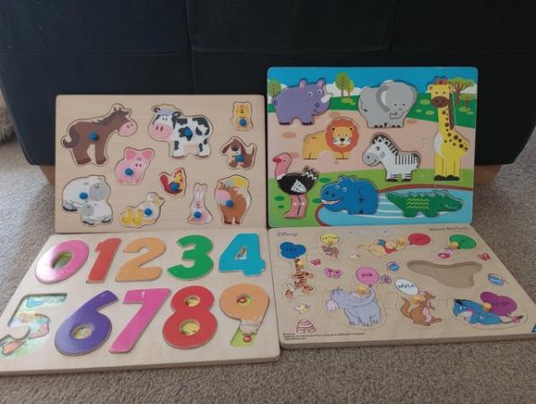 Image 1 of Wooden toys small bundle for sale