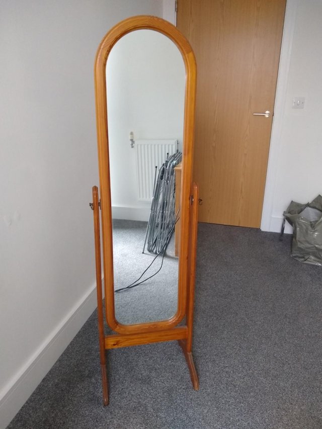 Preview of the first image of Freestanding Full-length Mirror.