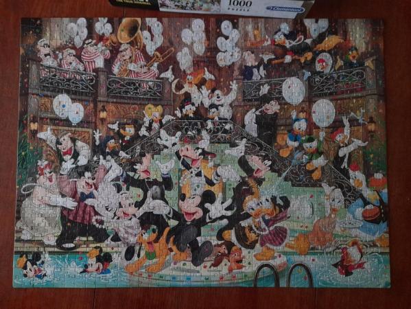 Image 3 of Clementoni 1000 piece jigsaw Mickey 90 year anniversary boxe