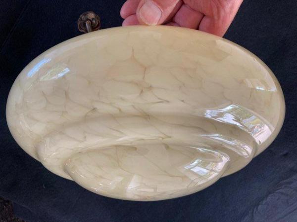 Image 3 of Antique Glass pendant lamp shade