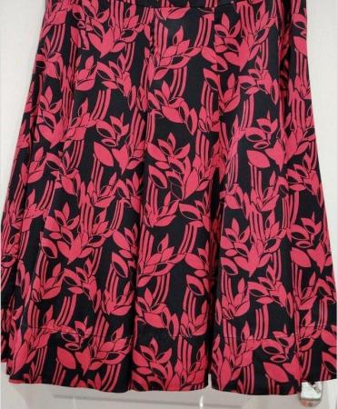 Image 16 of New Women's Monsoon Collection Ramona Red Skirt UK 10 12