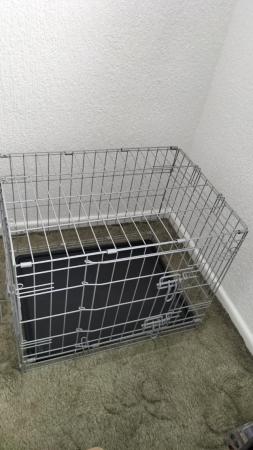 Image 1 of Dog cage for small dog, folding