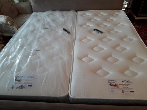 Image 1 of Adjustable Bed, Cordless Remotes, Like New.