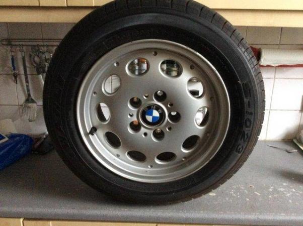 Image 2 of 4 BMW 15 Inch Alloy Wheels With Tyres 205/60R