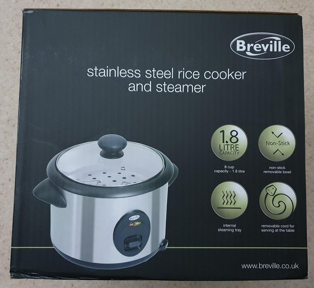 Preview of the first image of Breville Rc3 rice cooker 1.8l.