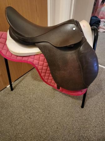 Image 1 of Paul Jones saddle with stand