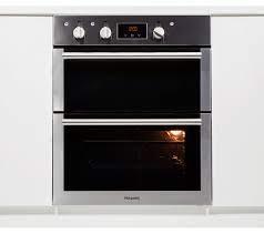 Image 1 of HOTPOINT CLASS 4 ELECTRIC BUILT UNDER DOUBLE OVEN-FAN-WOW