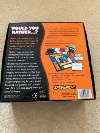 Image 2 of Family Board Game: Would You Rather?