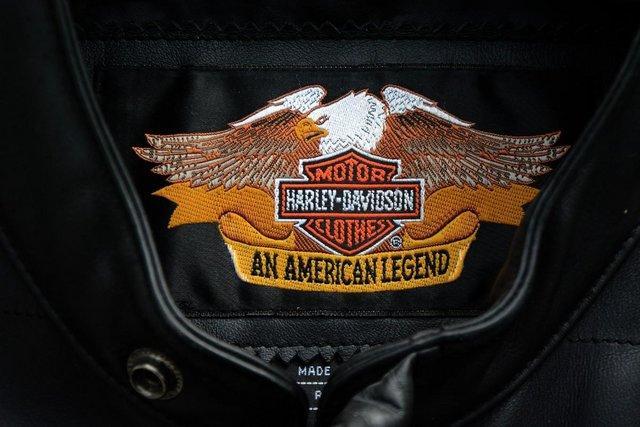 Image 3 of Harley Davidson Vintage Leather Jacket