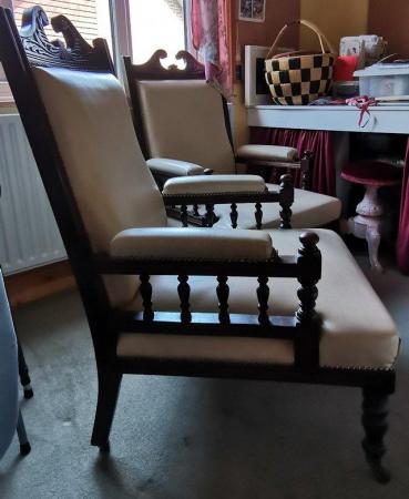 Image 2 of Pair of Matching Late 19th Century Chairs