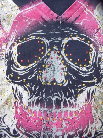 Image 3 of Next man black skull t-shirt.Size small. Can post