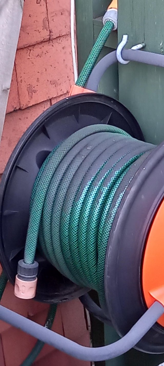 Preview of the first image of 30m Hozelock GardenHose, Reel,And Accessories.
