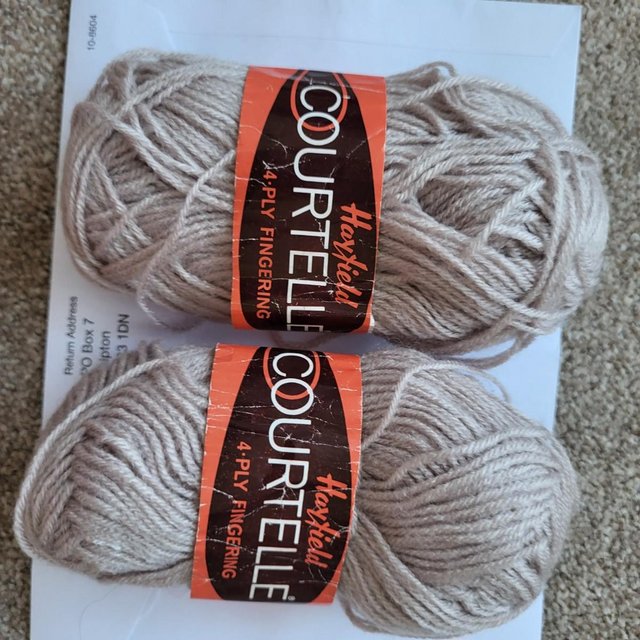 Preview of the first image of Courtelle Knitting Wool 4 ply.