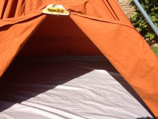 Image 1 of Camping tents. x 2. all good canvas type. ready to use