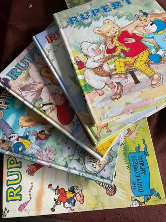 Image 1 of Two Rupert Bear Annuals 1987 and 1990 year