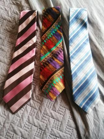 Image 1 of 3 men's silk ties for sale