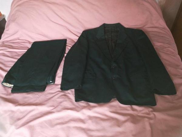 Image 1 of Very smart petrol green  classey suit quality assured