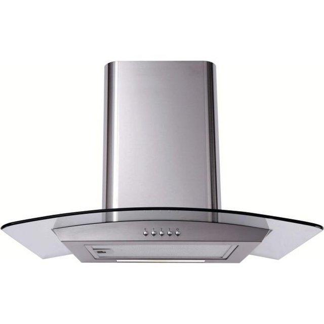 Preview of the first image of MATRIX 60CM CURVED CHIMNEY HOOD-3 SPEEDS-2 LIGHTS-FAB.