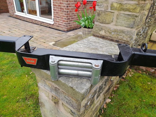 Preview of the first image of Landrover Defender Winch Bumper for sale.