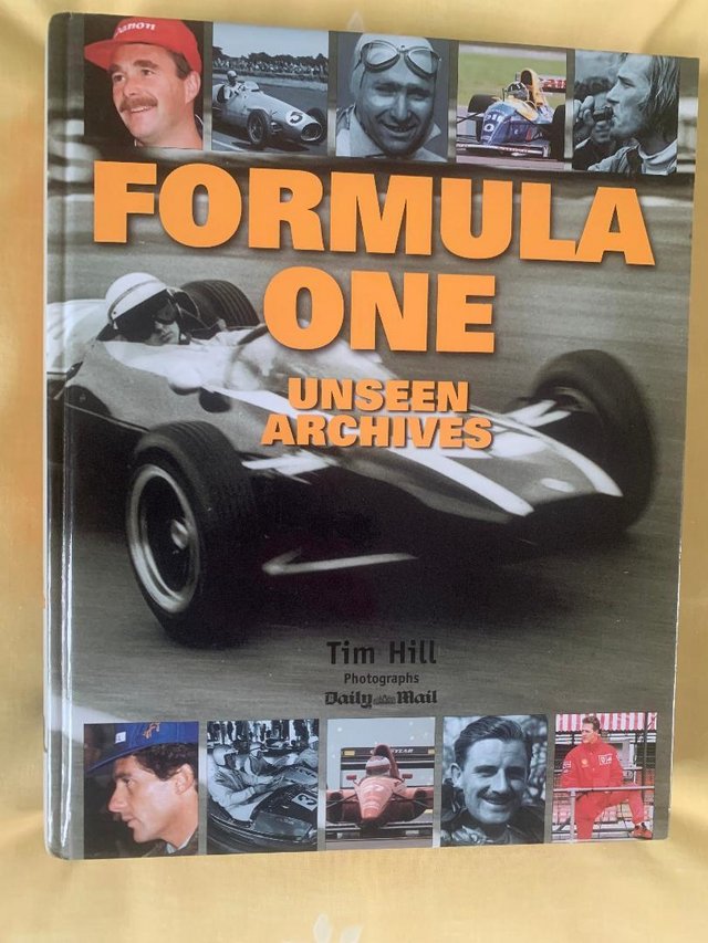 Preview of the first image of FORMULA ONE RACING Unseen Archives Book.