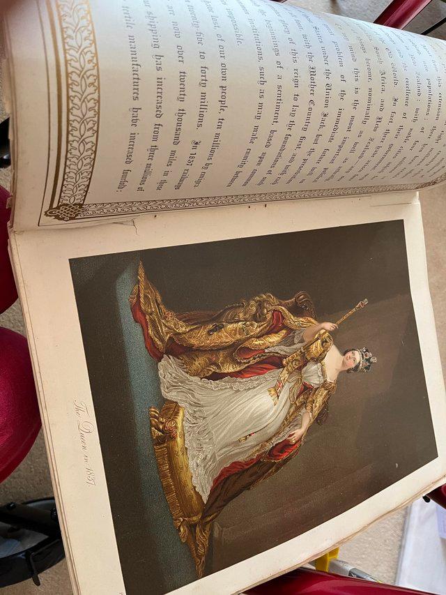 Preview of the first image of Her Majesty’s Glorious Jubilee Album 1897 Queen Victoria.