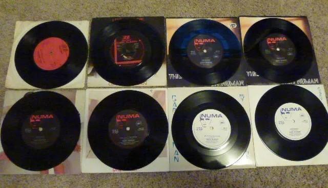 Image 2 of Gary Numan 7 inch vinyl singles. Total of 8.