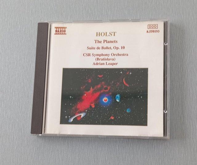 Preview of the first image of Holst 'The Planets' Suite' Single disc album..