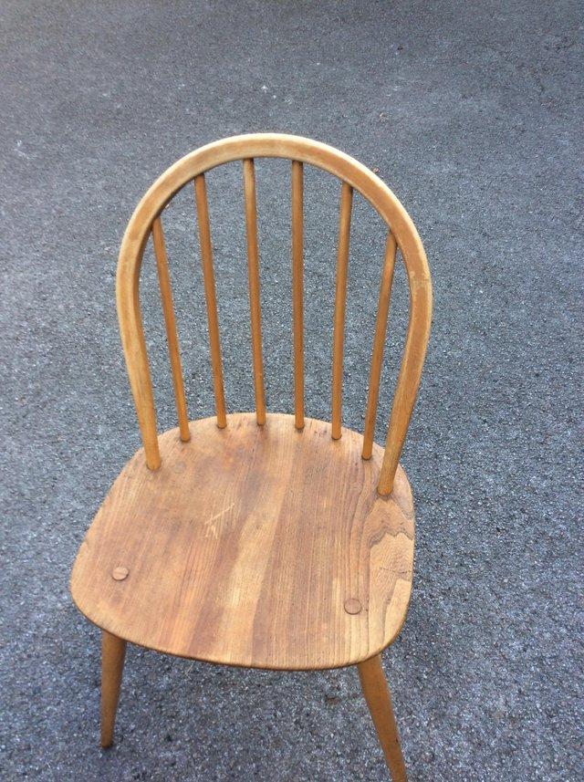 Preview of the first image of Genuine Ercol Dining Chair x 3.