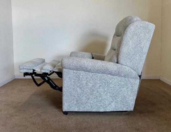 Image 16 of PRIDE ELECTRIC RISER RECLINER DUAL MOTOR GREY CHAIR DELIVERY