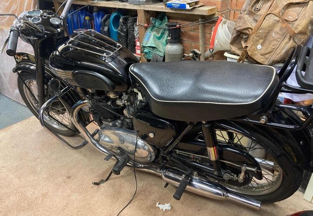 Preview of the first image of Superb Classic 1956 Triumph T110 in Fantastic Condition.