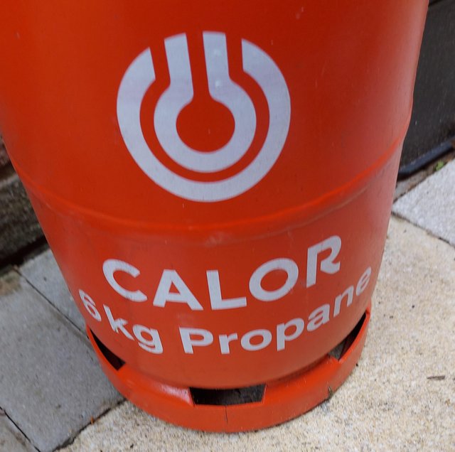 Preview of the first image of Calor gas, full cylinder. 6kg propane.