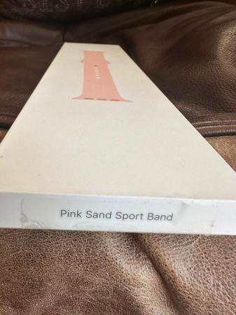 Image 3 of Apple watch band in pink sand. Brand new.