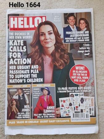 Image 1 of Hello 1664 - Kate Calls for Action to Support Nation's Child