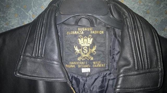 Image 2 of Mens Leather Jacket - New - XXL