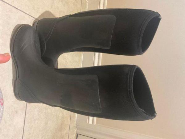 Image 2 of Lava Long Black Riding Boots - Size 5