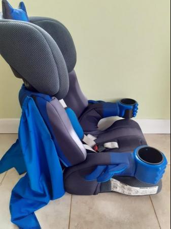 Image 6 of Batman childrens car seat. Stage 1 2 3